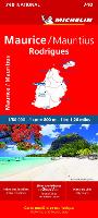 Book Cover for Maurice (Mauritius) - Michelin National Map 740 by Michelin