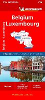 Book Cover for Belgium & Luxembourg - Michelin National Map 716 by Michelin