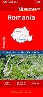 Book Cover for Romania - Michelin National Map 738 by Michelin