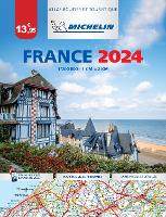 Book Cover for France Essential 2024 Tourist & Motoring Atlas by Michelin