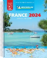 Book Cover for France 2024 - Tourist & Motoring Atlas A4 Laminated Spiral by Michelin