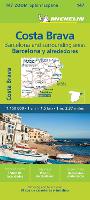 Book Cover for Barcelona Y Alrededores Costa Brava - Zoom 147 by Michelin