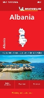 Book Cover for Michelin Map Albania by Michelin