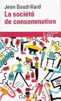 Book Cover for La societe de consommation by Jean Baudrillard