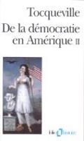 Book Cover for De la democratie en Amerique II by Alexis de Tocqueville