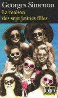 Book Cover for La maison des sept jeunes filles by Georges Simenon