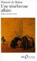 Book Cover for Une tenebreuse affaire by Honore de Balzac