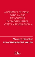 Book Cover for Mai 68, revolution par l'idee by Maurice Blanchot