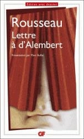 Book Cover for Lettre a d'Alembert by JeanJacques Rousseau