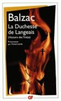 Book Cover for La duchesse de Langeais/Histoire des Treize by Honore de Balzac