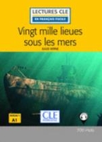 Book Cover for 20 000 lieues sous les mers - Livre + audio online by Jules Verne