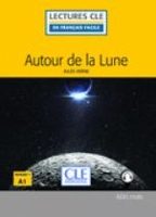 Book Cover for Autour de la lune - Livre + audio online by Jules Verne