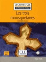 Book Cover for Les Trois Mousquetaires - Livre + audio online by Alexandre Dumas