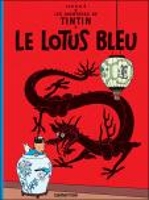 Book Cover for Le lotus bleu by Herge