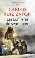 Book Cover for Cycle de la brume 3/Les lumieres de septembre by Carlos Ruiz Zafon