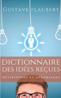Book Cover for Dictionnaire des idees recues by Gustave Flaubert
