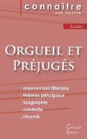 Book Cover for Fiche de lecture Orgueil et Prejuges de Jane Austen (Analyse litteraire de reference et resume complet) by Jane Austen