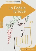 Book Cover for La poesie lyrique by Collectif