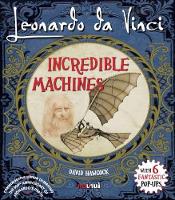 Book Cover for Leonardo Da Vinci Incredible Machines by David Hawcock