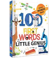 Book Cover for 100 First Words for Little Genius by Anne Paradis