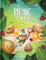 Book Cover for A Picnic in the Rain by Corinne Delporte