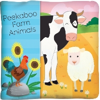 Book Cover for Peekaboo Farm Animals by Carine Laforest