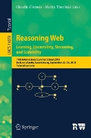 Book Cover for Reasoning Web. Learning, Uncertainty, Streaming, and Scalability by Claudia d’Amato