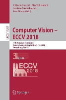 Book Cover for Computer Vision – ECCV 2018 by Vittorio Ferrari
