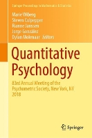 Book Cover for Quantitative Psychology 83rd Annual Meeting of the Psychometric Society, New York, NY 2018 by Marie Wiberg