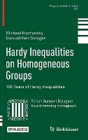 Book Cover for Hardy Inequalities on Homogeneous Groups by Michael Ruzhansky, Durvudkhan Suragan