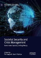 Book Cover for Societal Security and Crisis Management by Per Lægreid