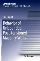 Book Cover for Behavior of Unbounded Post- tensioned Masonry Walls by Reza Hassanli