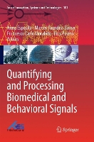 Book Cover for Quantifying and Processing Biomedical and Behavioral Signals by Anna Esposito