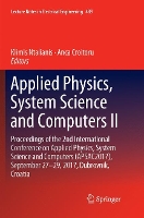 Book Cover for Applied Physics, System Science and Computers II by Klimis Ntalianis