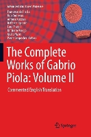 Book Cover for The Complete Works of Gabrio Piola: Volume II by Francesco dellIsola