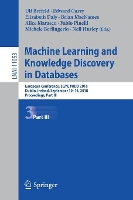 Book Cover for Machine Learning and Knowledge Discovery in Databases by Ulf Brefeld