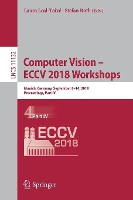 Book Cover for Computer Vision – ECCV 2018 Workshops by Laura Leal-Taixé