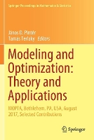 Book Cover for Modeling and Optimization: Theory and Applications by János D Pintér