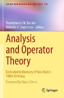 Book Cover for Analysis and Operator Theory by Barry Simon