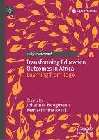 Book Cover for Transforming Education Outcomes in Africa by Johannes Hoogeveen