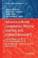 Book Cover for Advances in Neural Computation, Machine Learning, and Cognitive Research II by Boris Kryzhanovsky