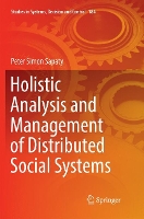 Book Cover for Holistic Analysis and Management of Distributed Social Systems by Peter Simon Sapaty