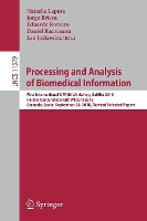 Book Cover for Processing and Analysis of Biomedical Information by Natasha Lepore