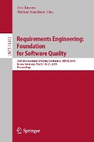 Book Cover for Requirements Engineering: Foundation for Software Quality by Eric Knauss