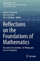 Book Cover for Reflections on the Foundations of Mathematics by Stefania Centrone