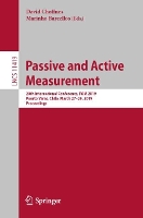 Book Cover for Passive and Active Measurement by David Choffnes