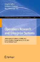 Book Cover for Operations Research and Enterprise Systems by Greg H Parlier