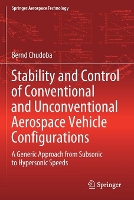 Book Cover for Stability and Control of Conventional and Unconventional Aerospace Vehicle Configurations by Bernd Chudoba