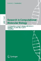 Book Cover for Research in Computational Molecular Biology by Lenore J Cowen