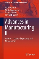 Book Cover for Advances in Manufacturing II by Adam Hamrol